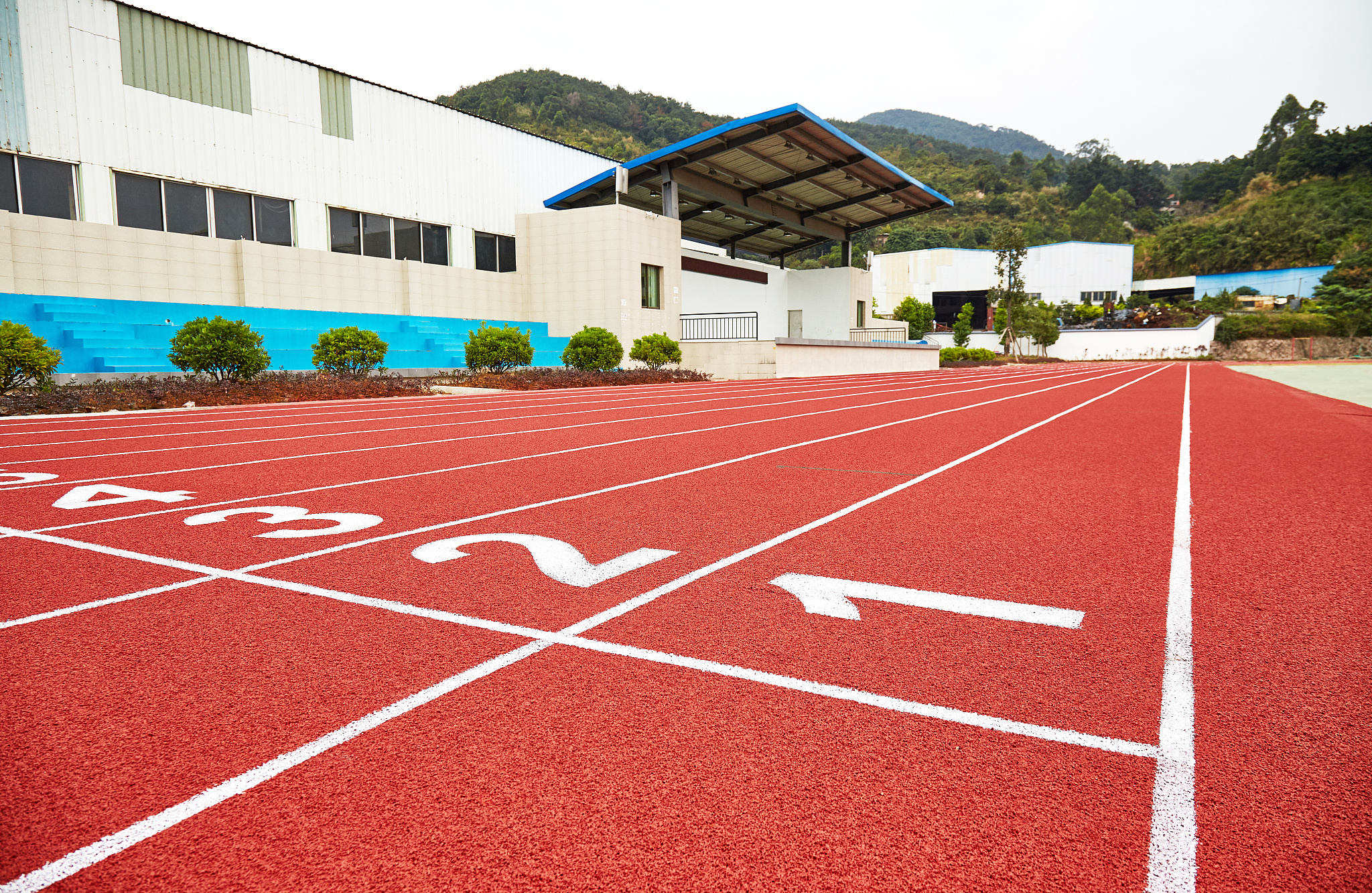社区塑胶跑道 社区塑胶跑道